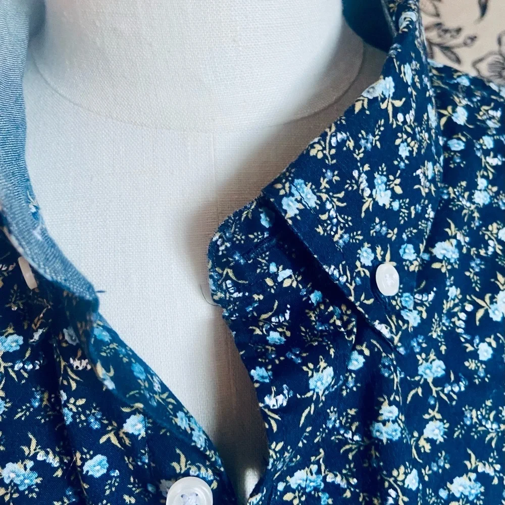 J.Crew Floral Shirt